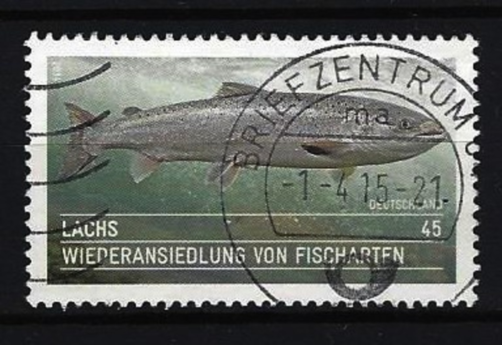 BUND Mi-Nr. 3051 Atlantischer Lachs (Salmo Salar) Gestempelt (3) - Gebraucht