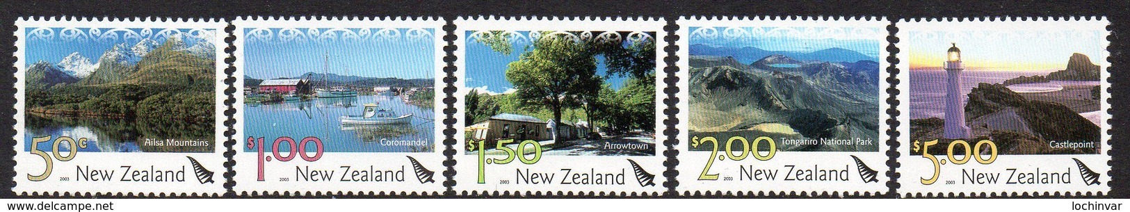 NEW ZEALAND, 2003 DEFINS 5 MNH - Unused Stamps