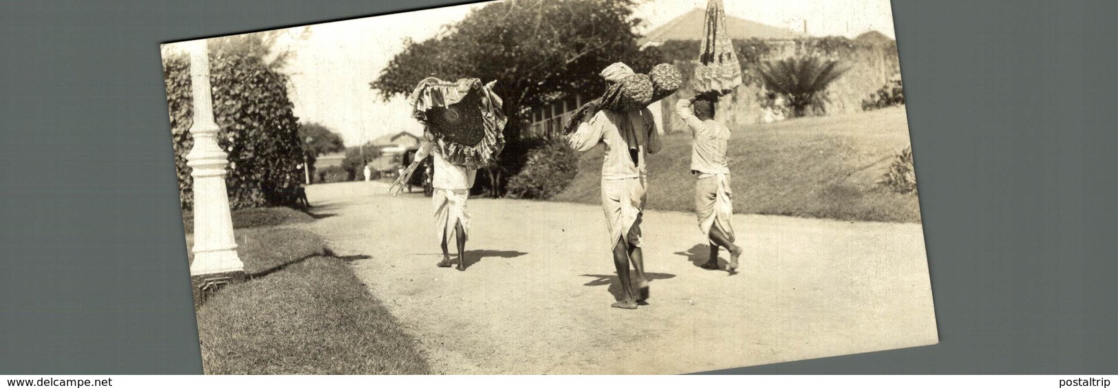 BOMBAY INDIA INDE  VENDORS SELLERS    +- 14* 8 CM Fonds Victor FORBIN (1864-1947) - Profesiones