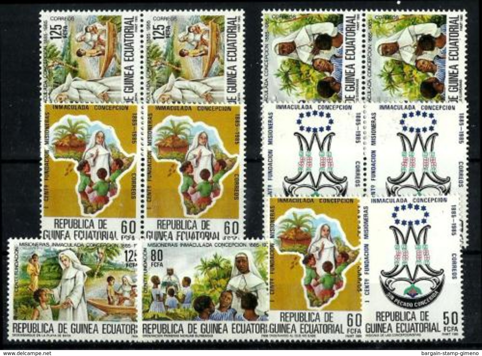 Guinea Ecuatorial Nº 65/68 En Nuevo - Guinea Ecuatorial