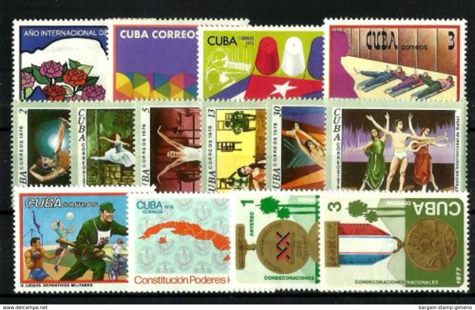 Cuba 26 Series En Nuevo - Collections, Lots & Series