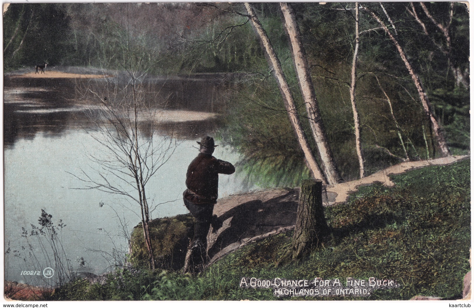 Highlands Of Ontario - A Good Chance For A Fine Buck ( Dwight, 1907) - Hunting - Muskoka