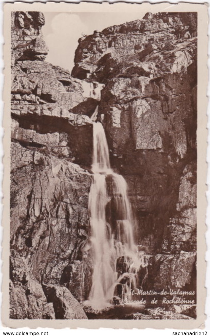 07. Pf. ST-MARTIN-DE-VALAMAS. Cascade De Rochebonne - Saint Martin De Valamas