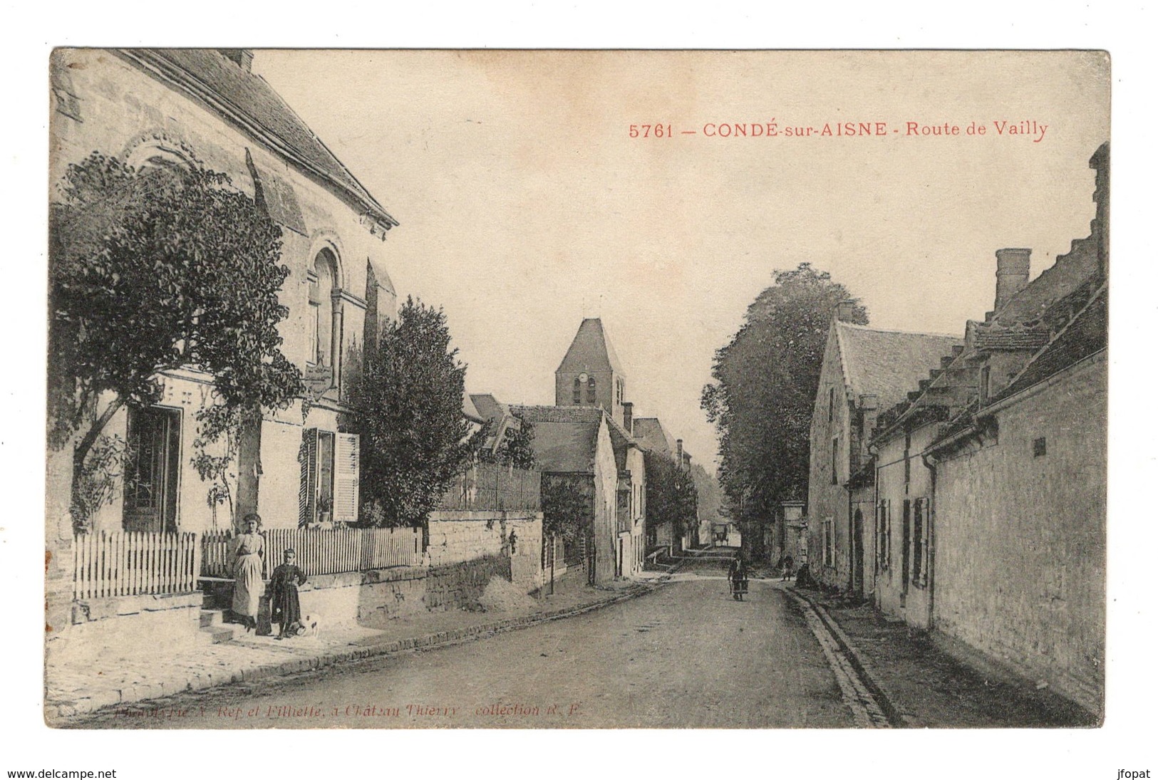 02 AISNE - CONDE SUR AISNE Route De Vailly (voir Descriptif) - Other & Unclassified