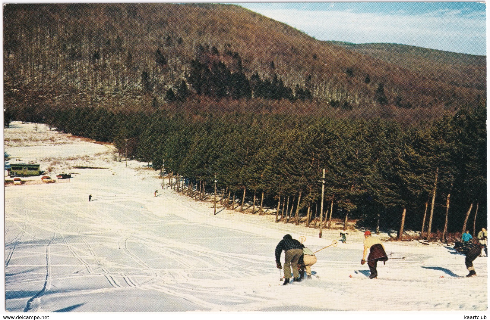 Skiing At The Allegany State Park In Southwest New York - USA Nationale Parken