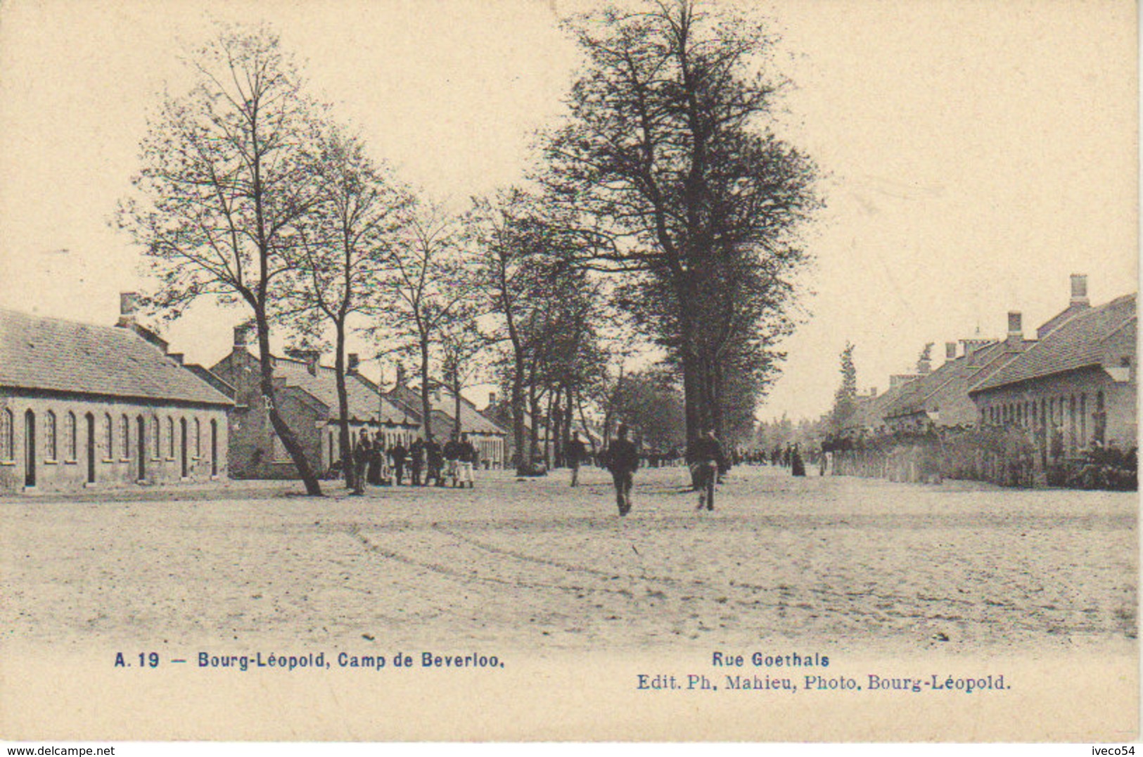 Bourg Léopold - Camp De Beverloo " Rue Goethals " - Leopoldsburg (Kamp Van Beverloo)