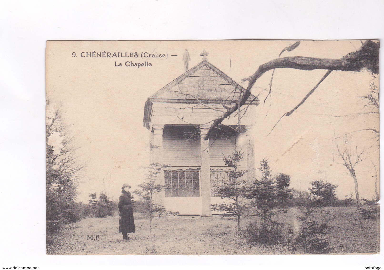 CPA DPT 23 CHENERAILLES, LA CHAPELLE  En 1924! - Chenerailles