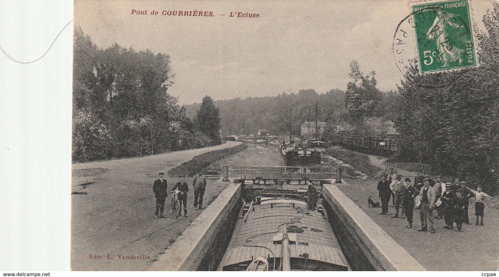 Pont De Courrières - L'Ecluse - Autres & Non Classés