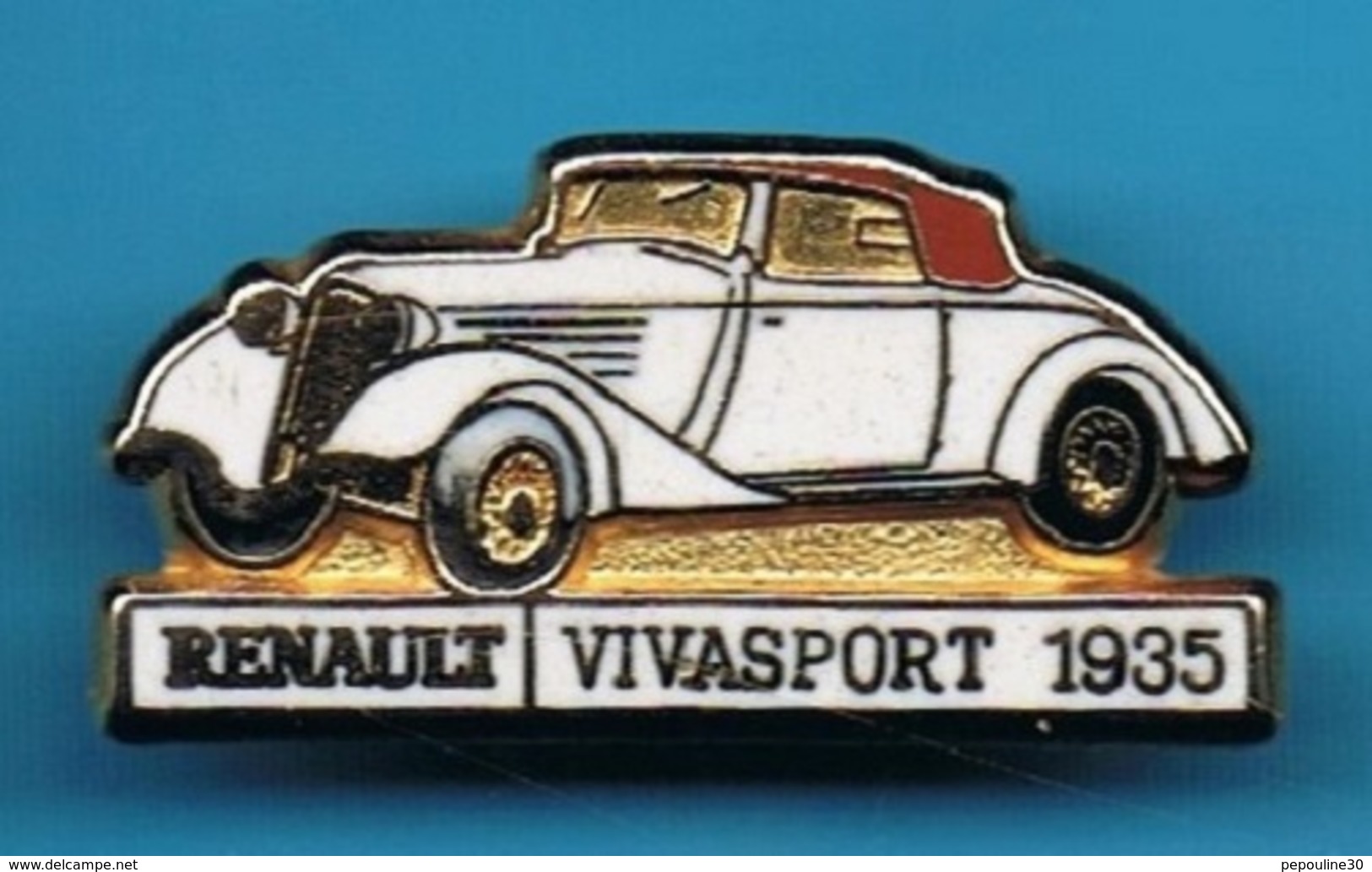 1 PIN'S //  ** RENAULT / VIVASPORT / 1935 ** . (CEF) - Renault
