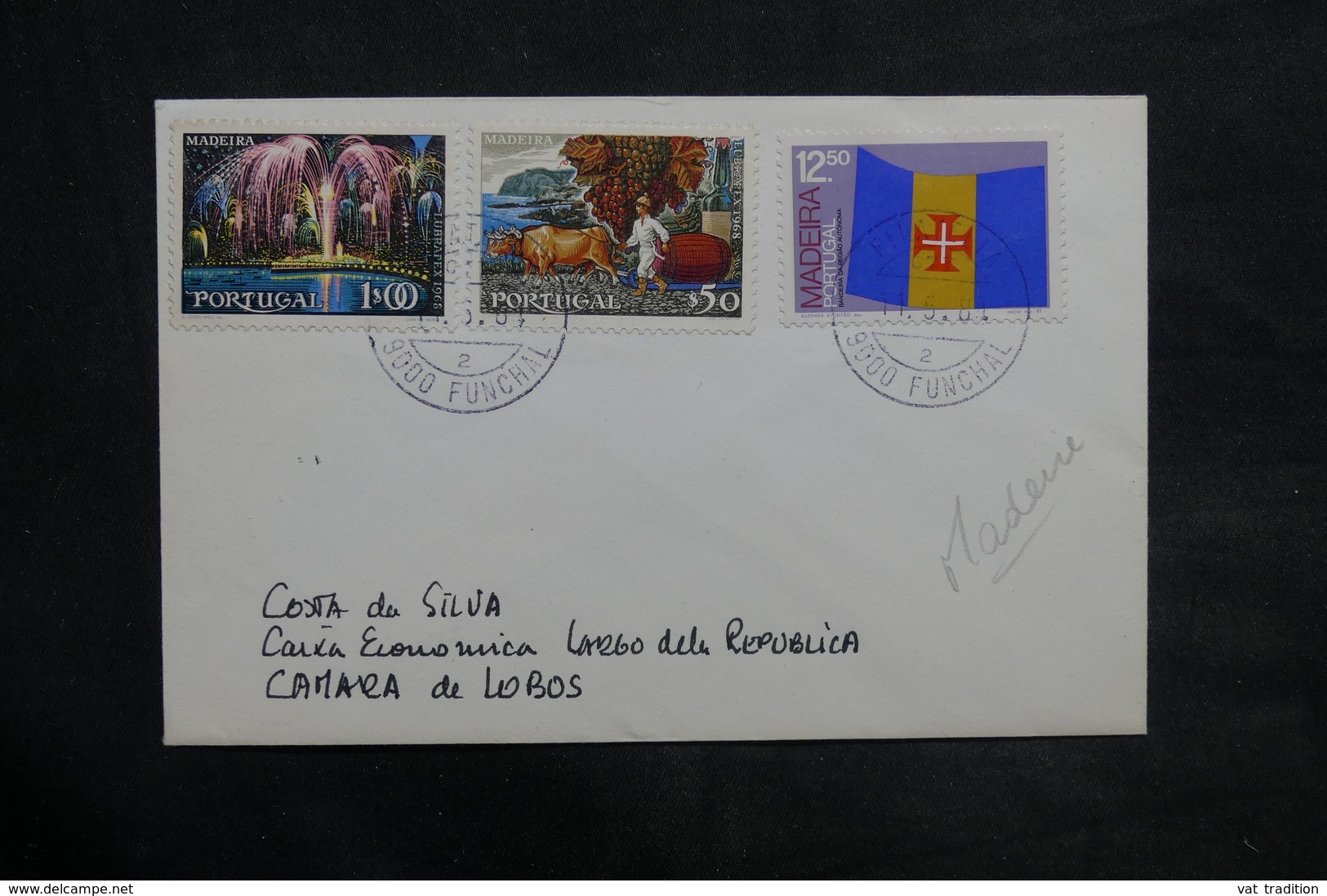 PORTUGAL - Affranchissement Plaisant De Funchal Sur Enveloppe Pour Camara De Lobos En 1984 - L 34944 - Funchal