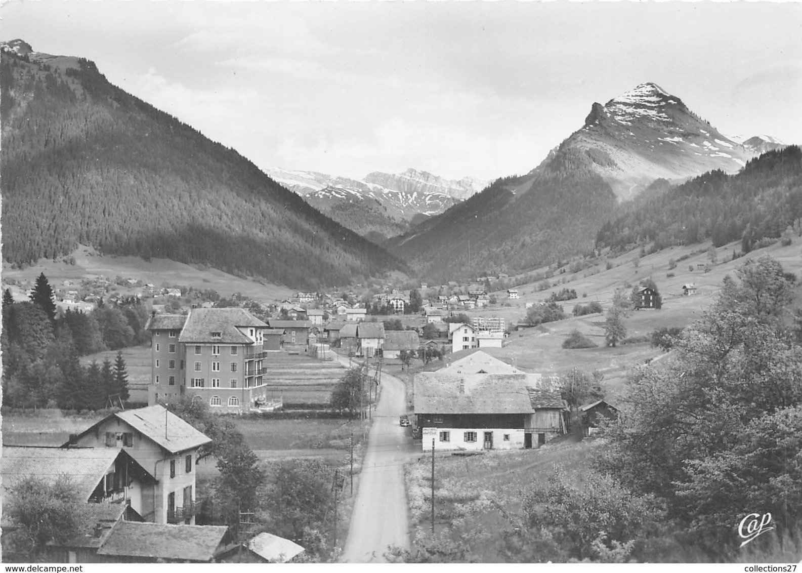 74-MORZINE- VUE GENERALE ET LE MONT MAUDIT - Morzine