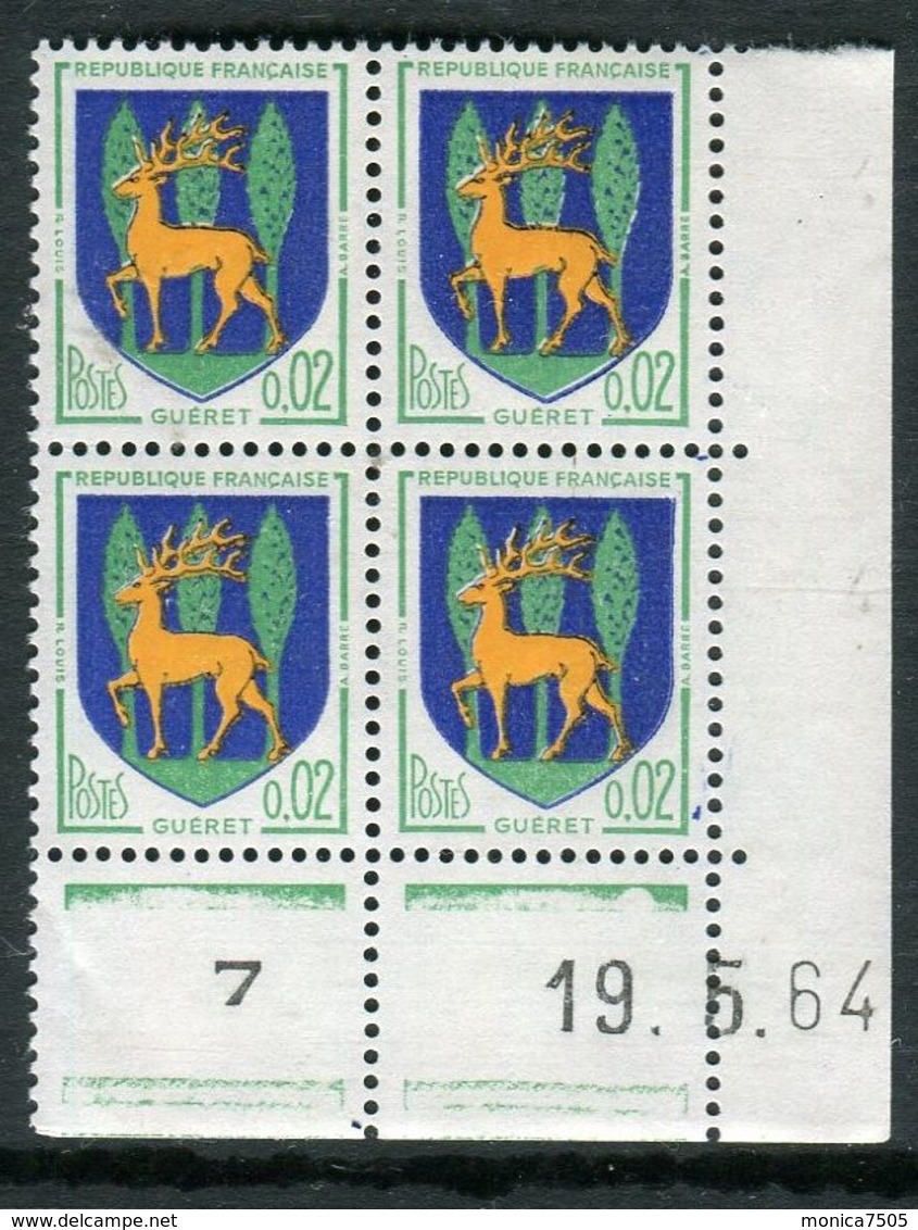 FRANCE ( COINS DATES ) : Y&T N° 1351B  COIN  DATE  DU  19/05/64  TIMBRES  NEUFS  SANS  TRACE  DE  CHARNIERE . - 1960-1969