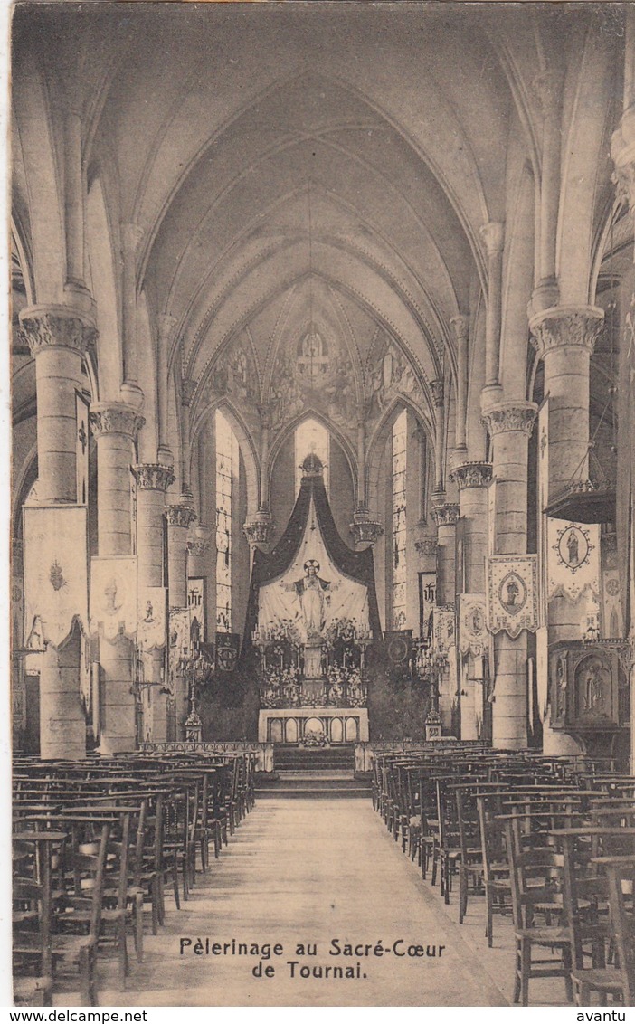 TOURNAI /  INTERIEUR DE SACRE COEUR - Tournai