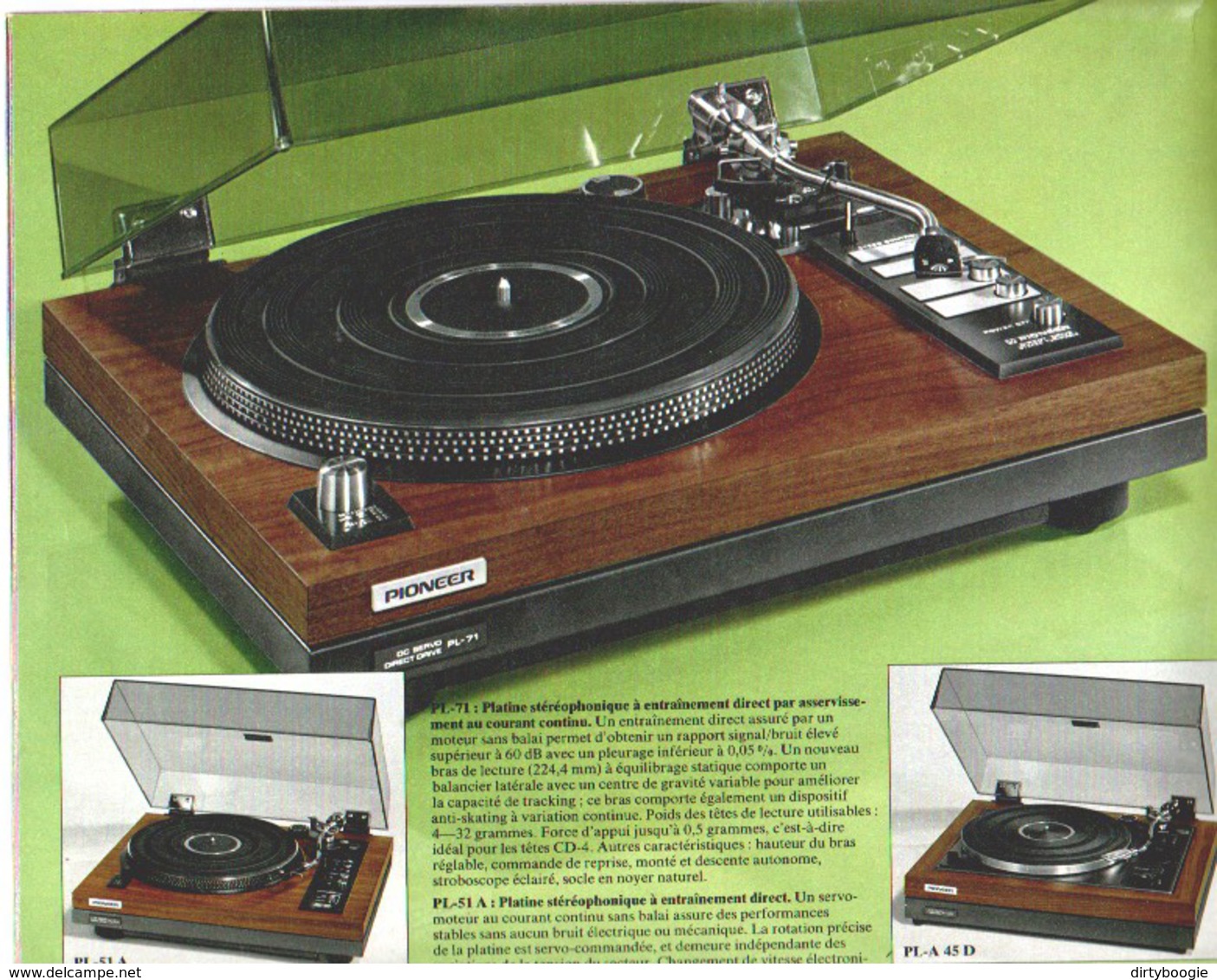 CATALOGUE PIONEER 1975/76 - Objets Dérivés