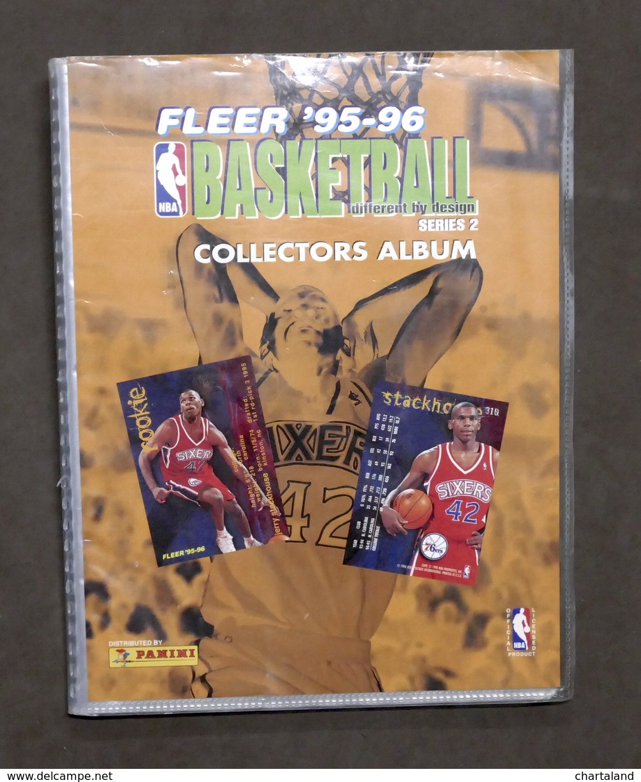 Panini Collectors Album Fleer 1995-96 Basketball Series 2 - Cards - Non Completo - Altri & Non Classificati