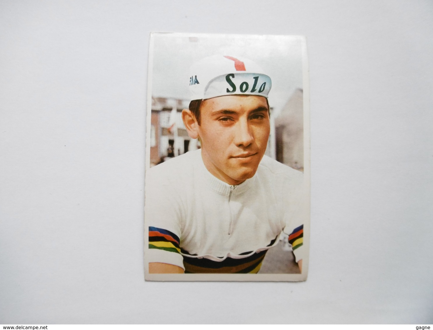 19D - Carte Postale Chromo Cyclisme équipe Solo Eddy Merckx - Other & Unclassified