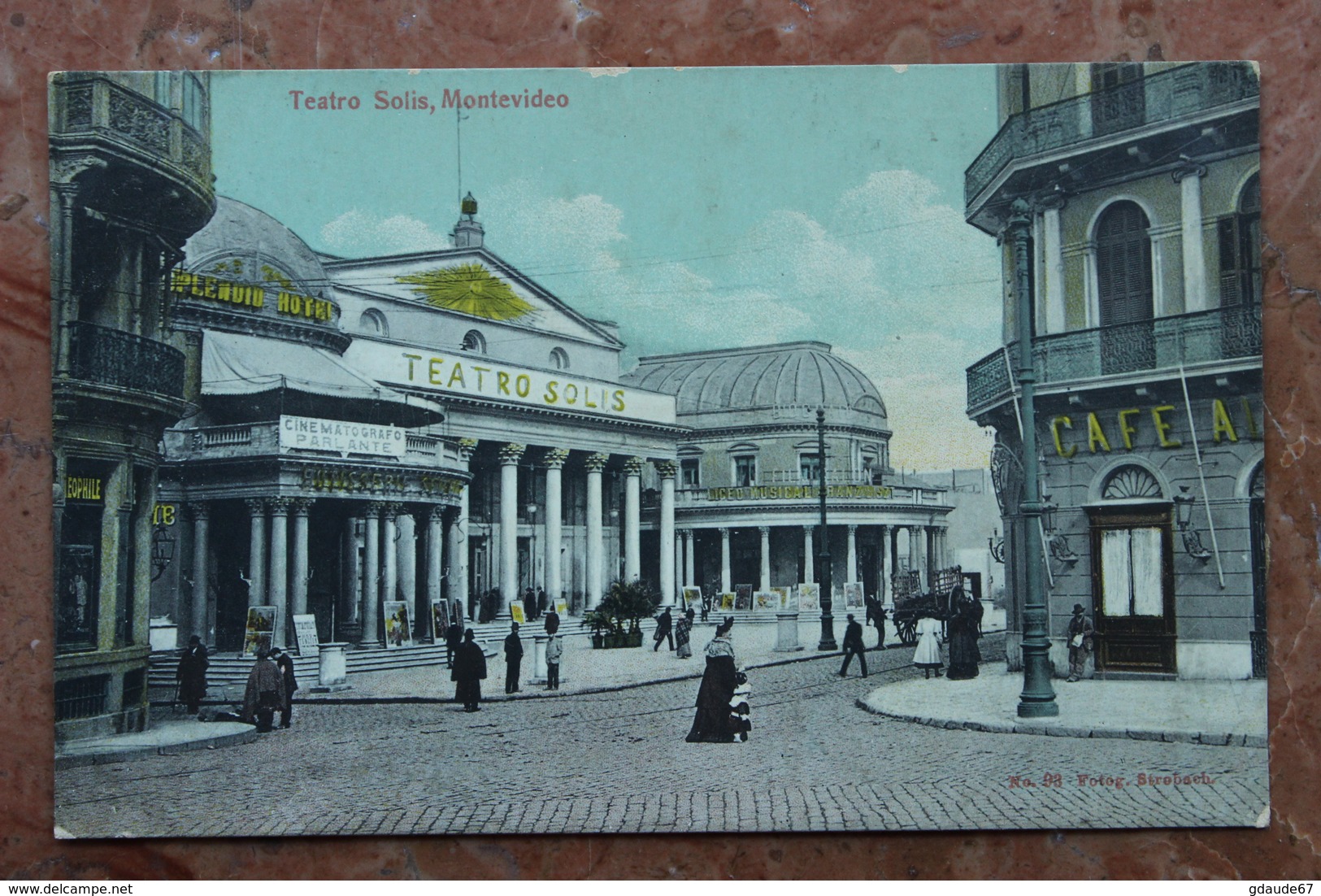 TEATRO SOLIS - MONTEVIDEO  (URUGUAY) - Uruguay