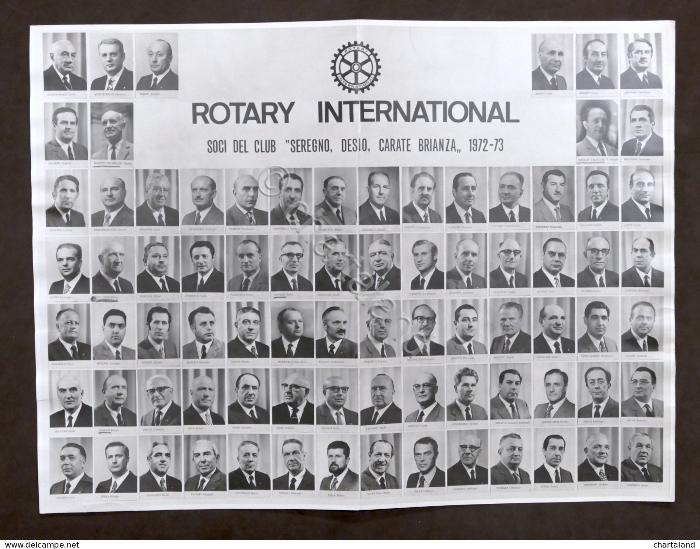 Rotary International - Soci Del Club Seregno, Desio, Carate Brianza - 1972-73 - Non Classificati