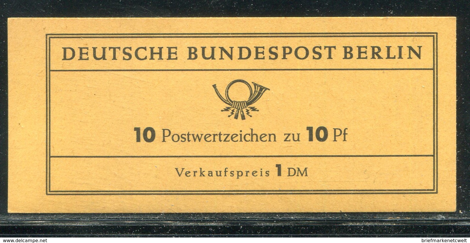 Berlin / 1965 / Markenheftchen Mi. 4a ** (ungeoeffnet !) (19172) - Markenheftchen