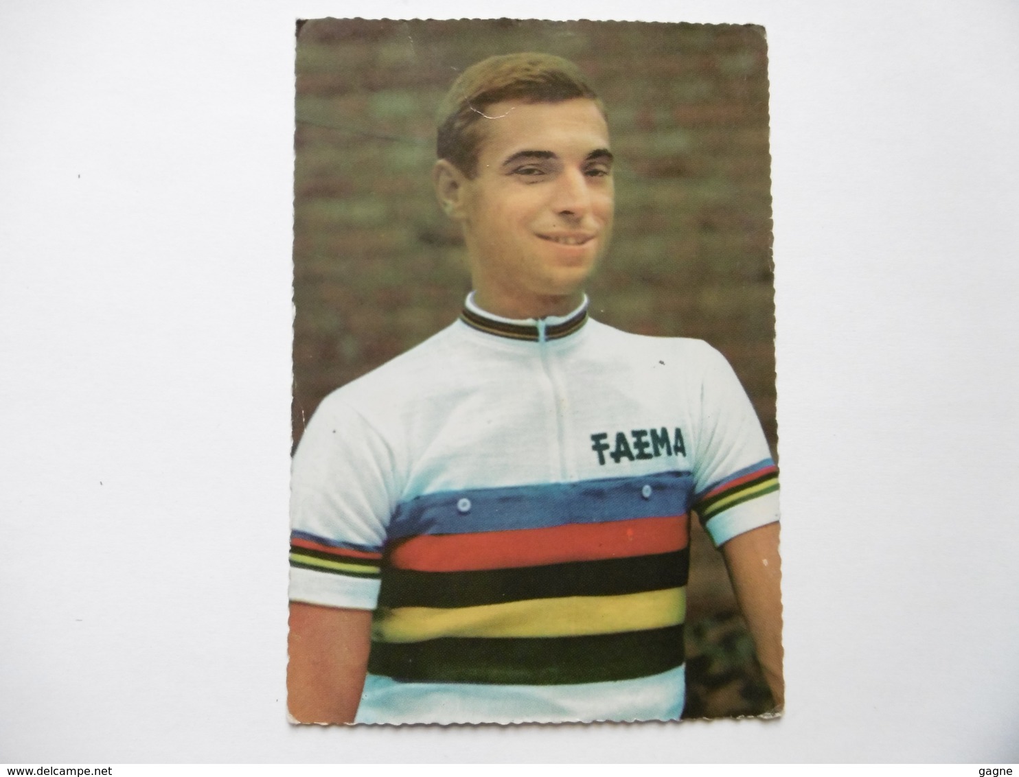 19D - Carte Postale équipe FAEMA Cyclisme Courreur Rik Van Looy - Other & Unclassified