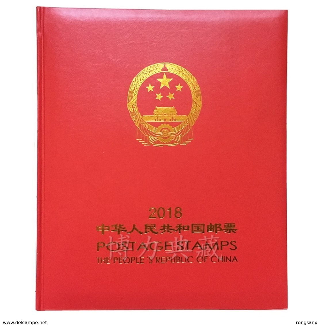 China 2018 YEAR PACK INCLUDE STAMP+MS SEE PIC With Album - Komplette Jahrgänge