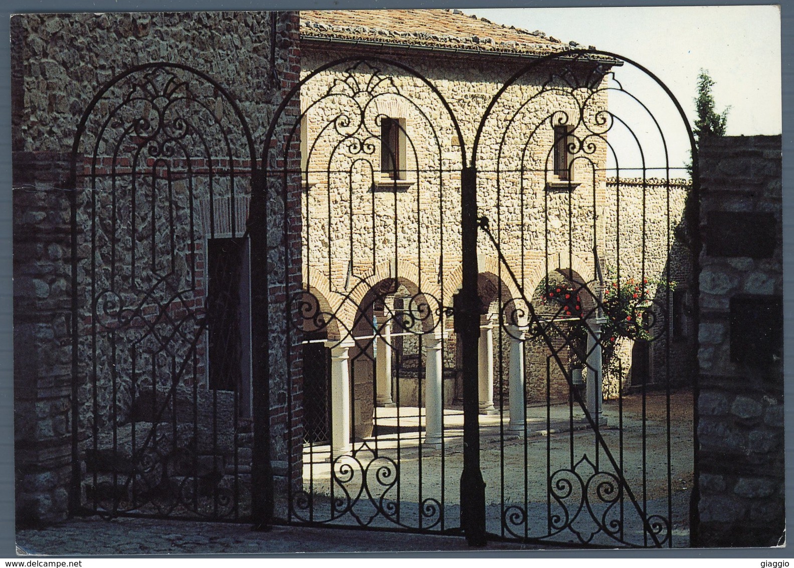 °°° Cartolina - Verucchio Chiostro Del Monastero Di S. Agostino Sede Del Museo Civico Viaggiata °°° - Rimini