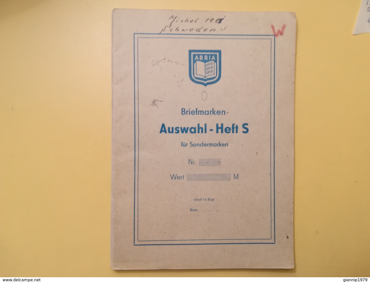 LIBRETTO FRANCOBOLLI STAMPS AUSWAHLHEFT OPUSCOLO BOOK LOTTO COLLEZIONI SVEZIA SVERIGE DAL 1964 OLTRE 120 PEZZI - Collections