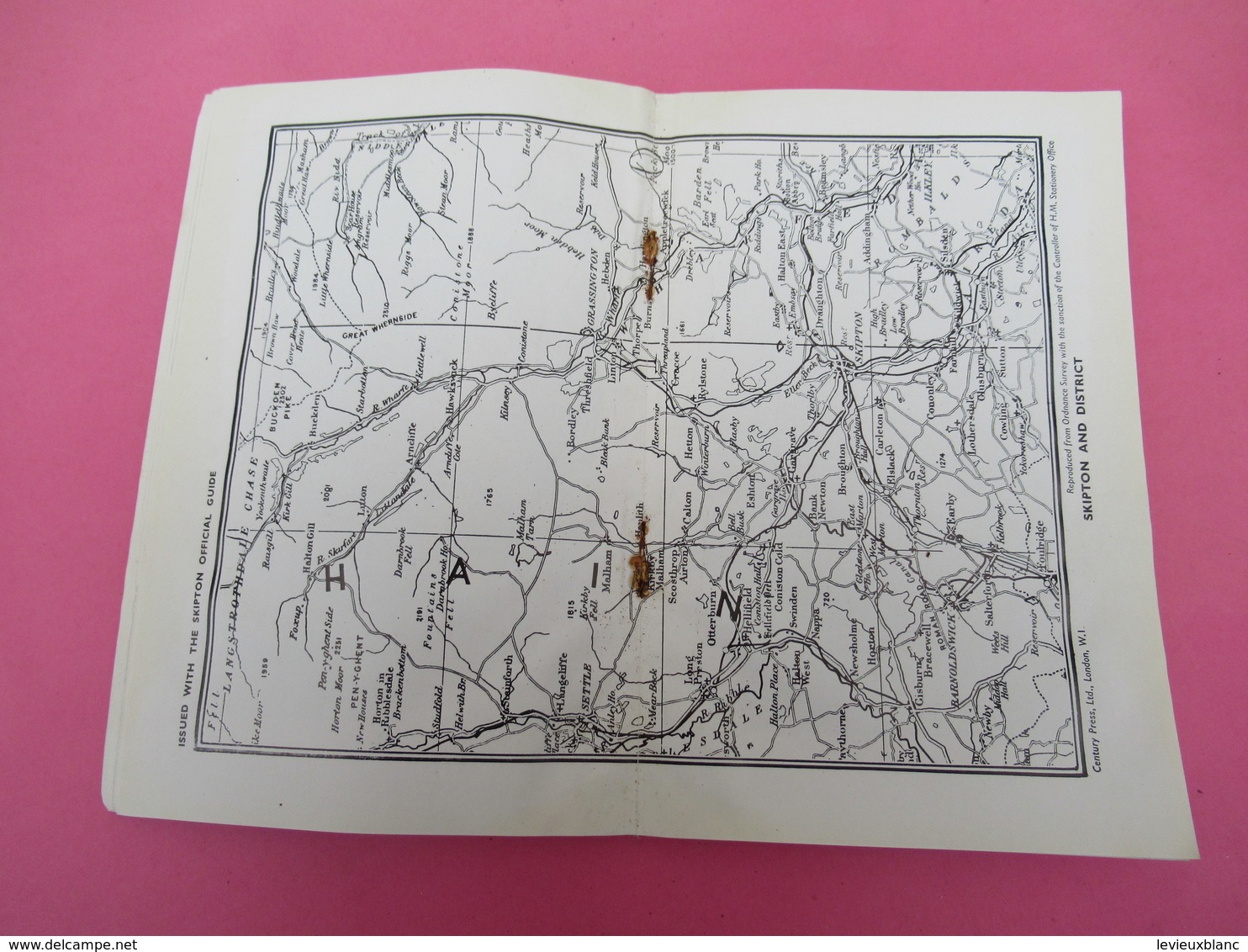 Fascicule/Guide/Angleterre/SKIPTON/ Official Guide/The Gateway to the Dalesy/Yorkshire/Vers 1950   PGC333