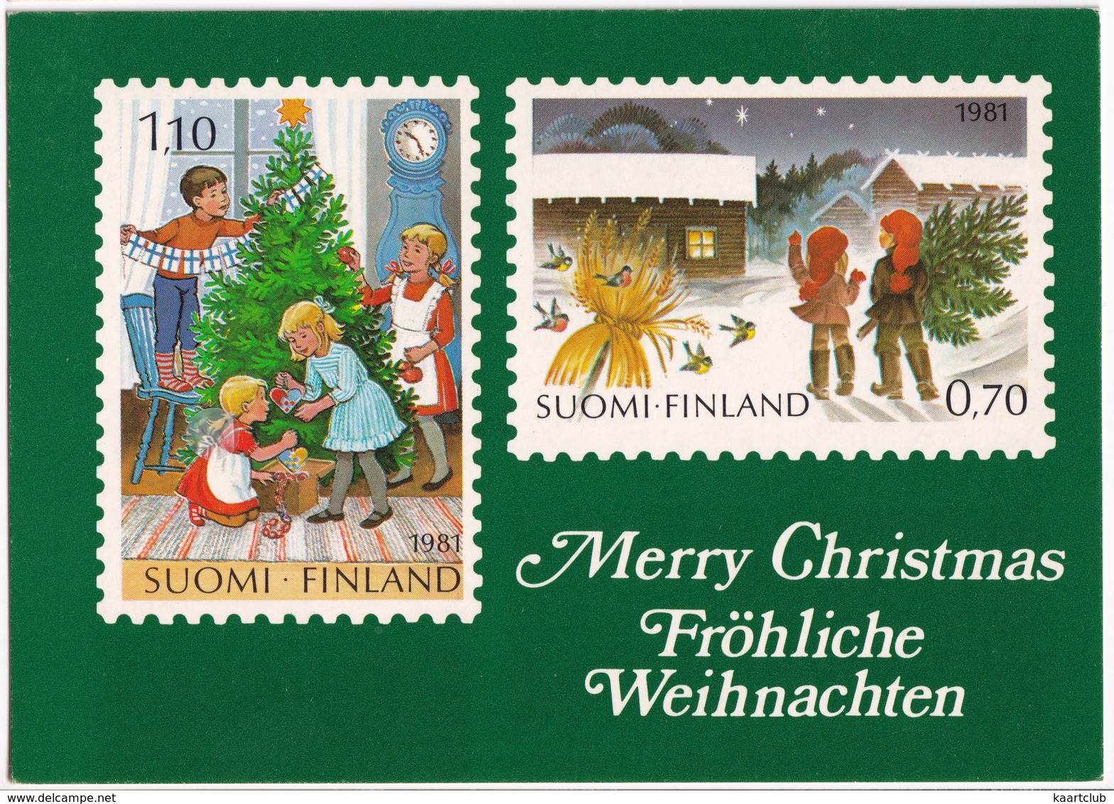 Suomi / Finland - Picture Motives Of The 1981 Christmas Stamps - Postzegels (afbeeldingen)