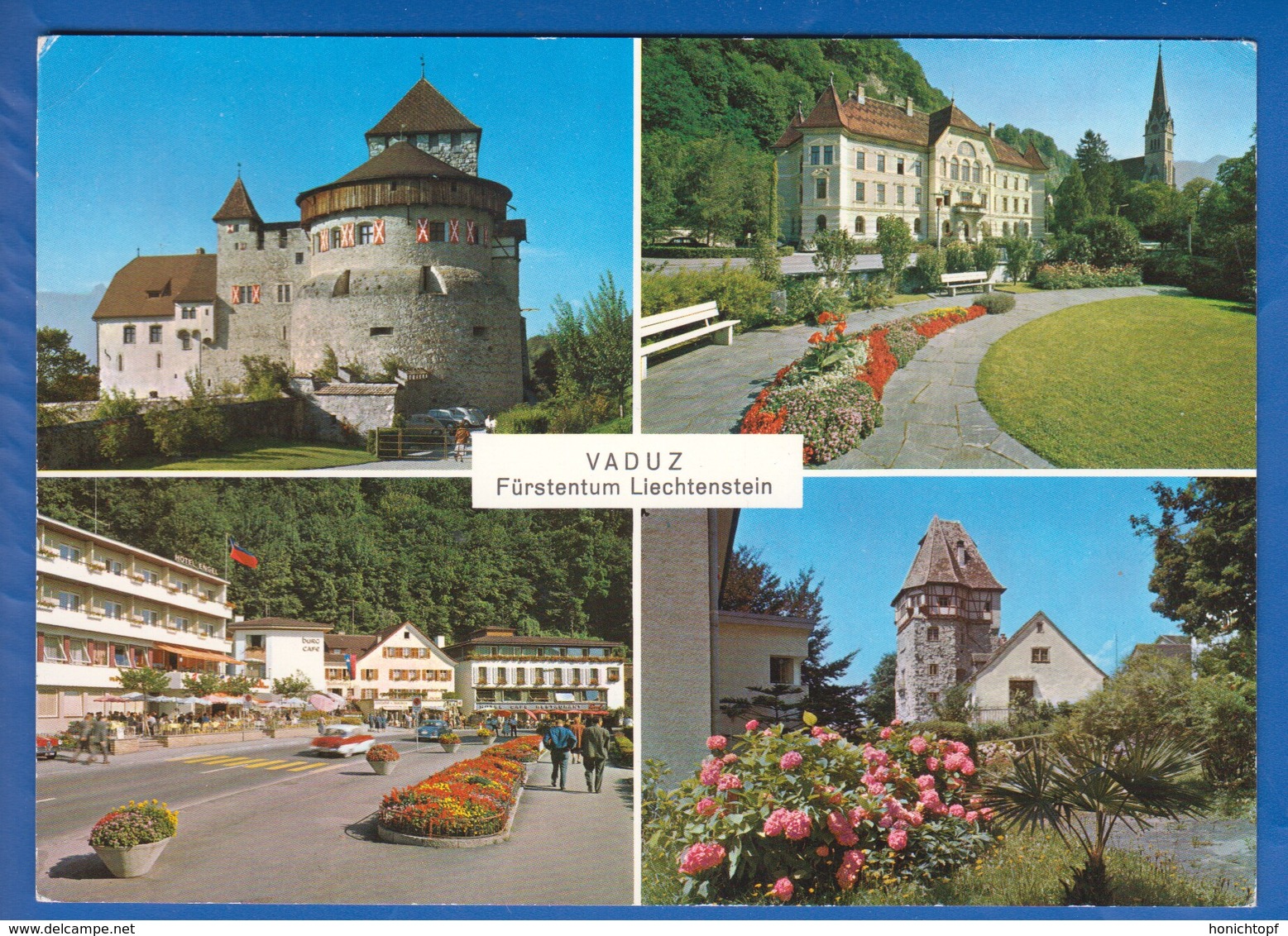 Liechtenstein; Vaduz; Multibildkarte - Liechtenstein