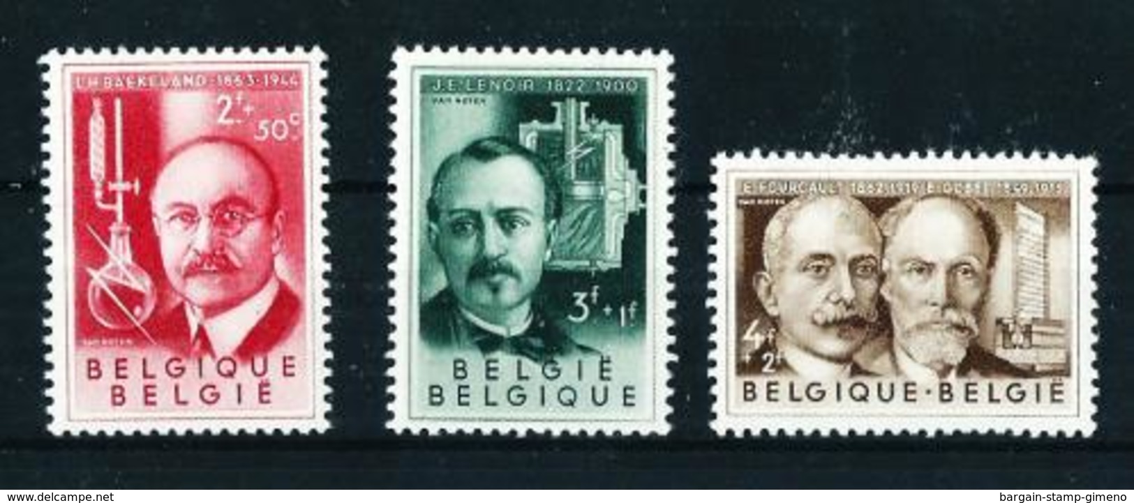 Bélgica Nº 976/8 Nuevo* - Nuevos