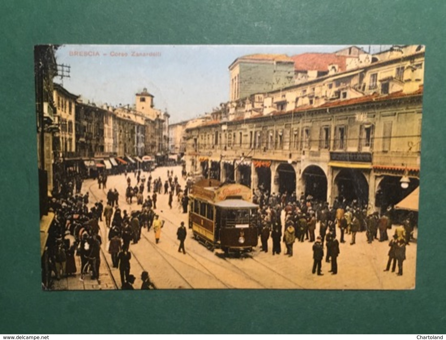 Cartolina Brescia - Corso Zanardelli - 1919 - Brescia