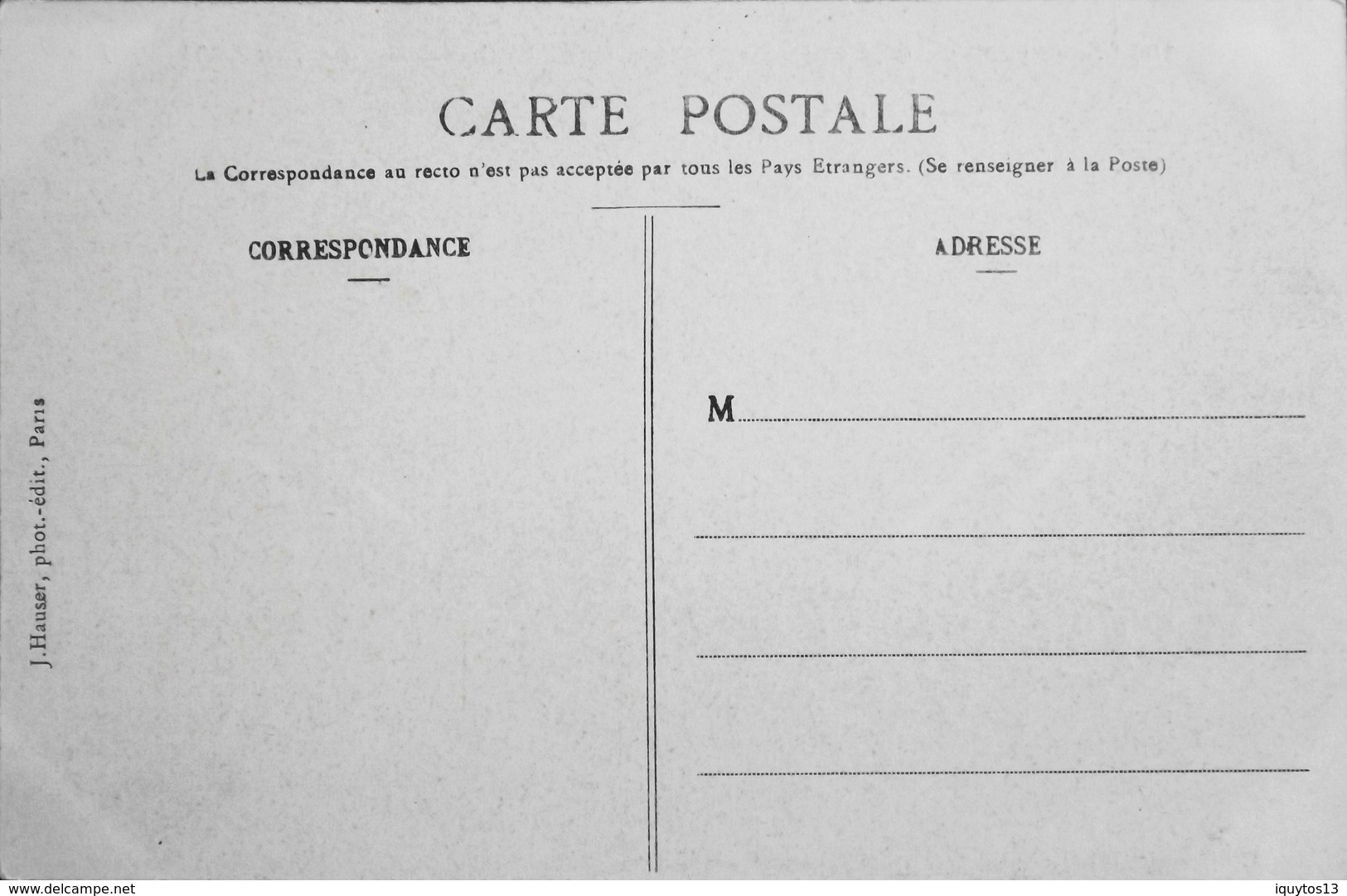 CPA. - > Aviation >  Avions > 1914-1918: 1ère Guerre > Experiences Du Planeur Du Capit. FERBER à Cannes En 1901 - TBE - 1914-1918: 1ère Guerre