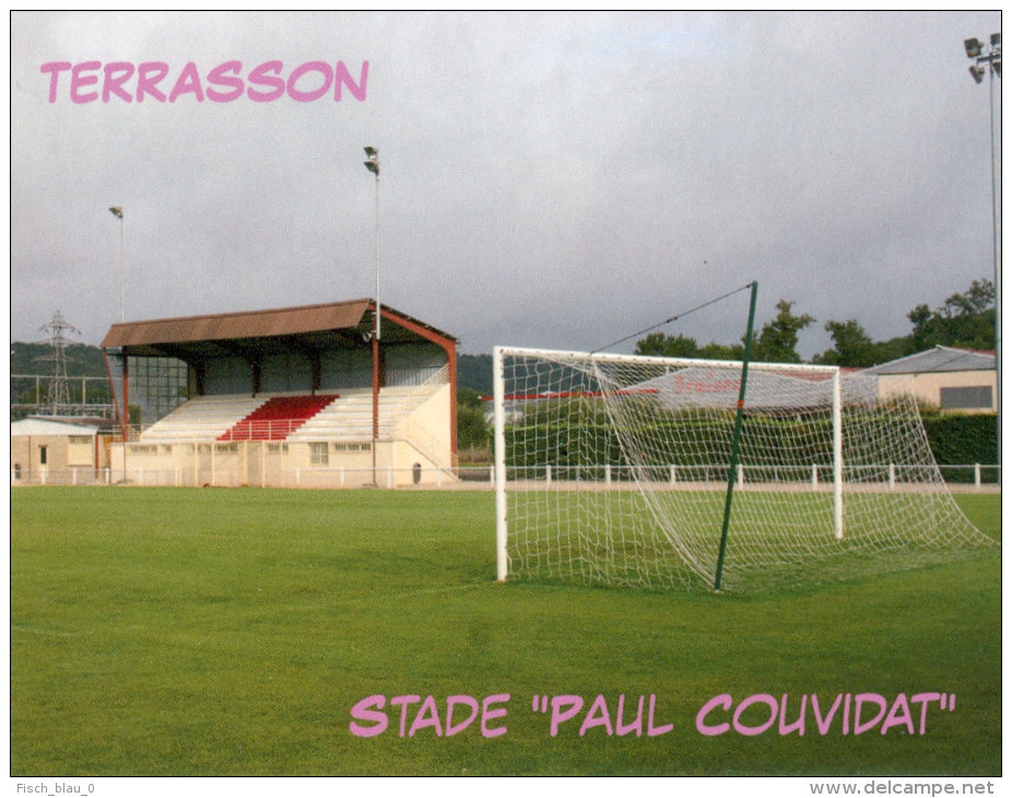 AK Stadion Postkarte Stade Paul Couvidat Terrasson FRANCE Frankreich Stadium Postcard Stadio Estadio Foot Calcio Futbol - Fussball