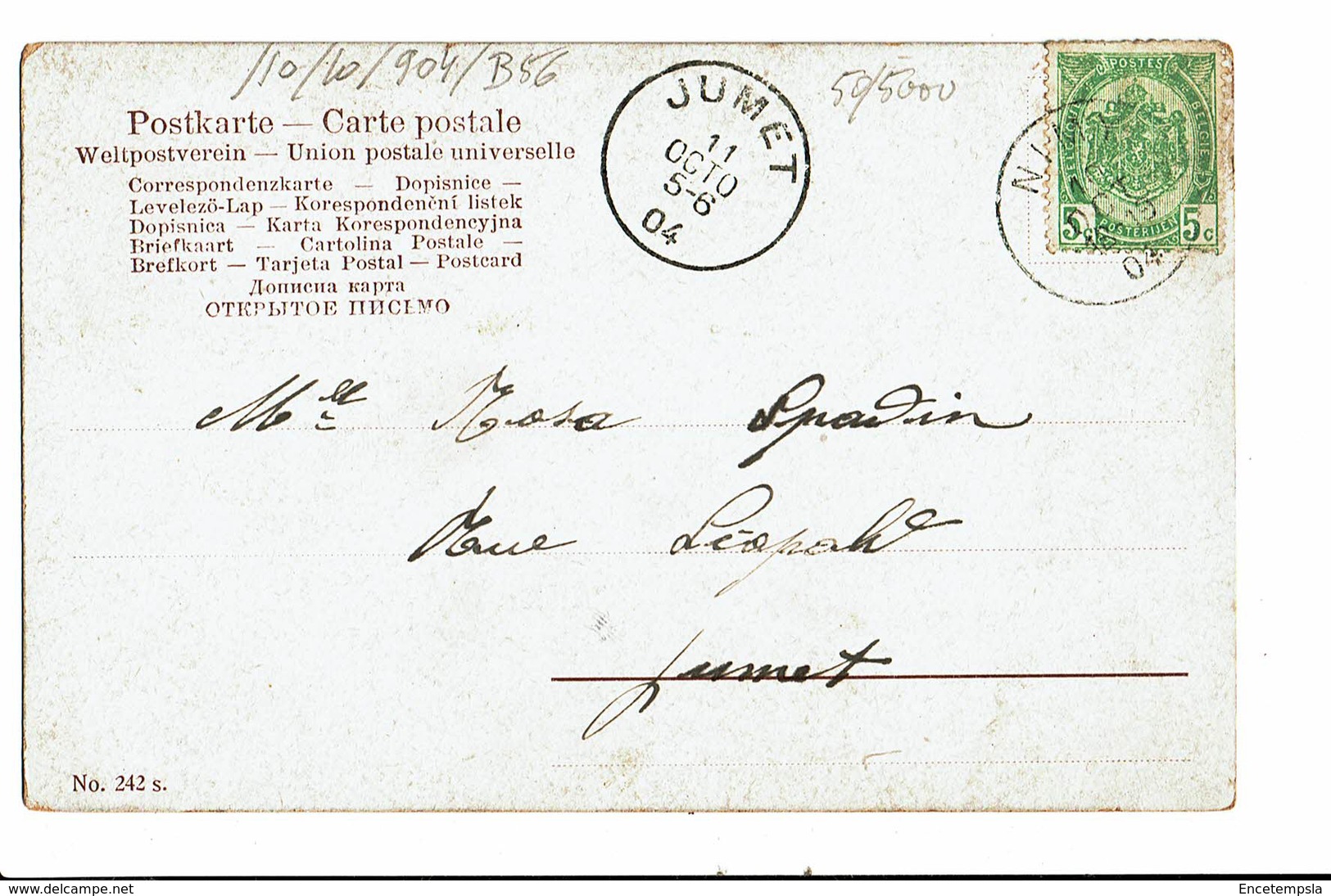 CPA - Carte Postale-Belgique -Jeune Cuisinière Présentant Une Assiette Garnie 1904  VM4653 - Femmes