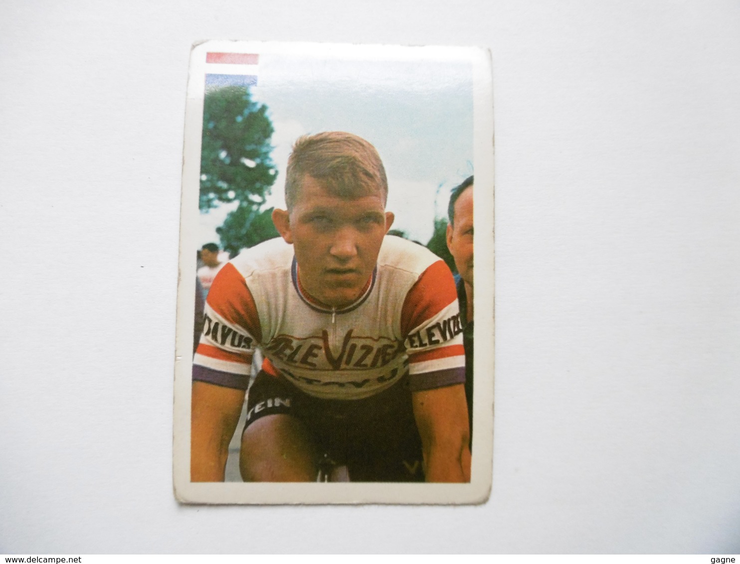 19D - Chromo Cyclisme équipe Televizier Pays Bas Holland Jos Van Der Vleuten Mierlo Hout - Other & Unclassified