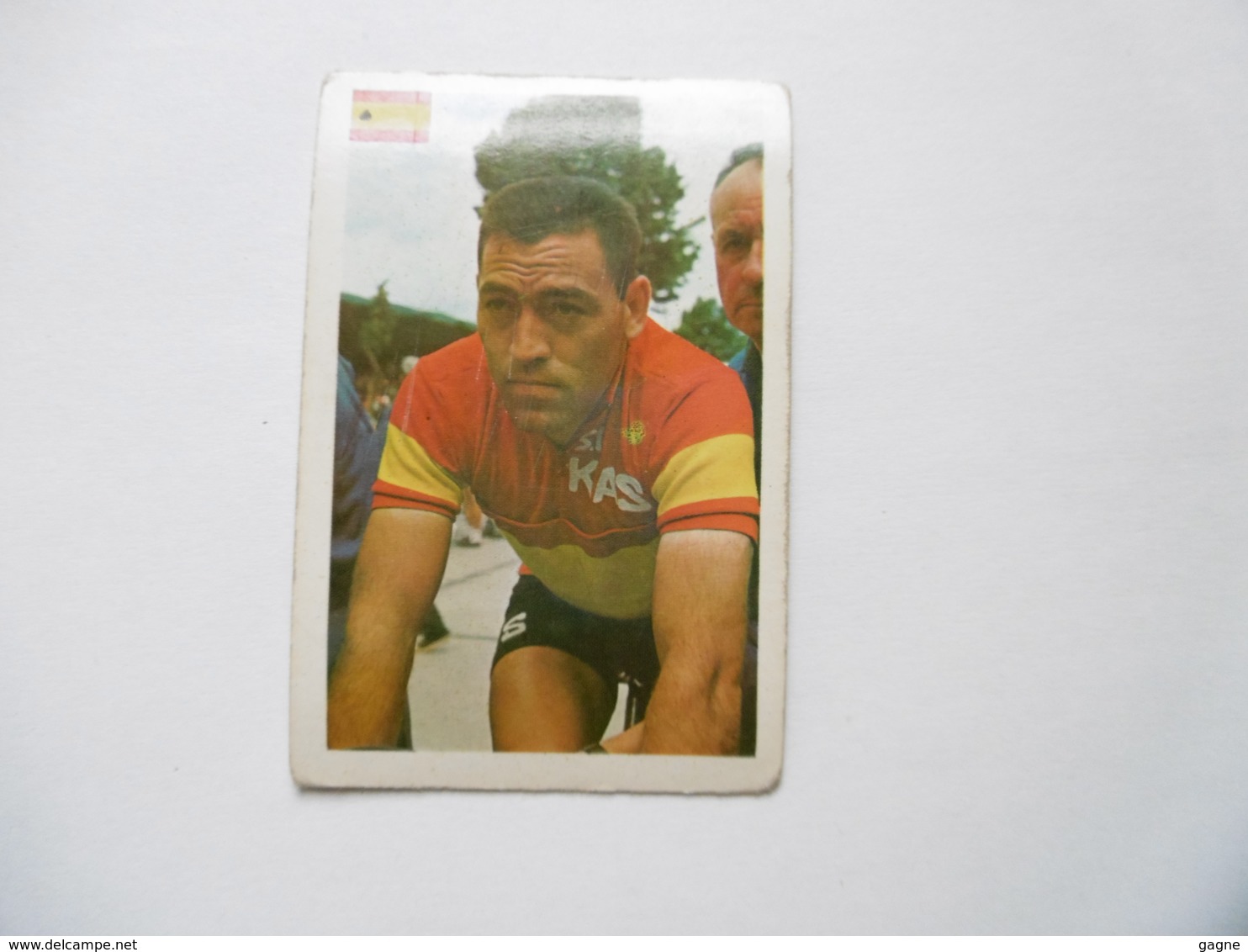 19D - Chromo Cyclisme équipe Kas Spain Espagne Antonio Gomez Del Moral Cabra - Other & Unclassified