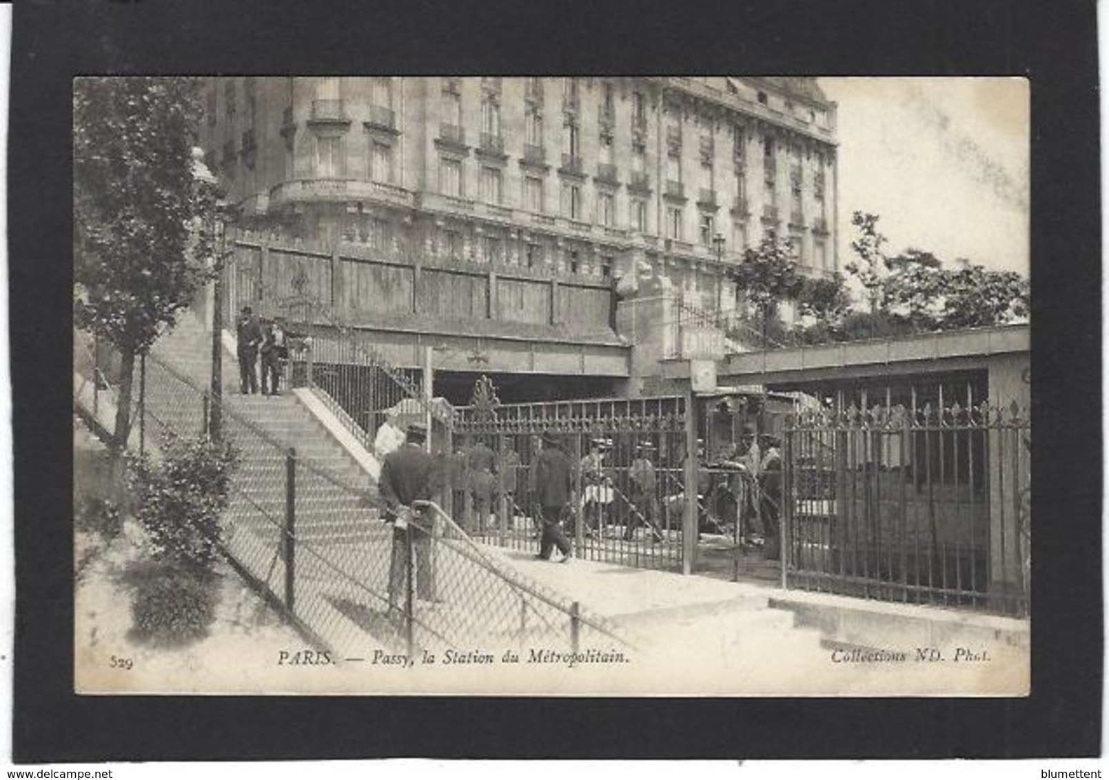 CPA Paris 75 Métro Métropolitain Circulé - Stations, Underground