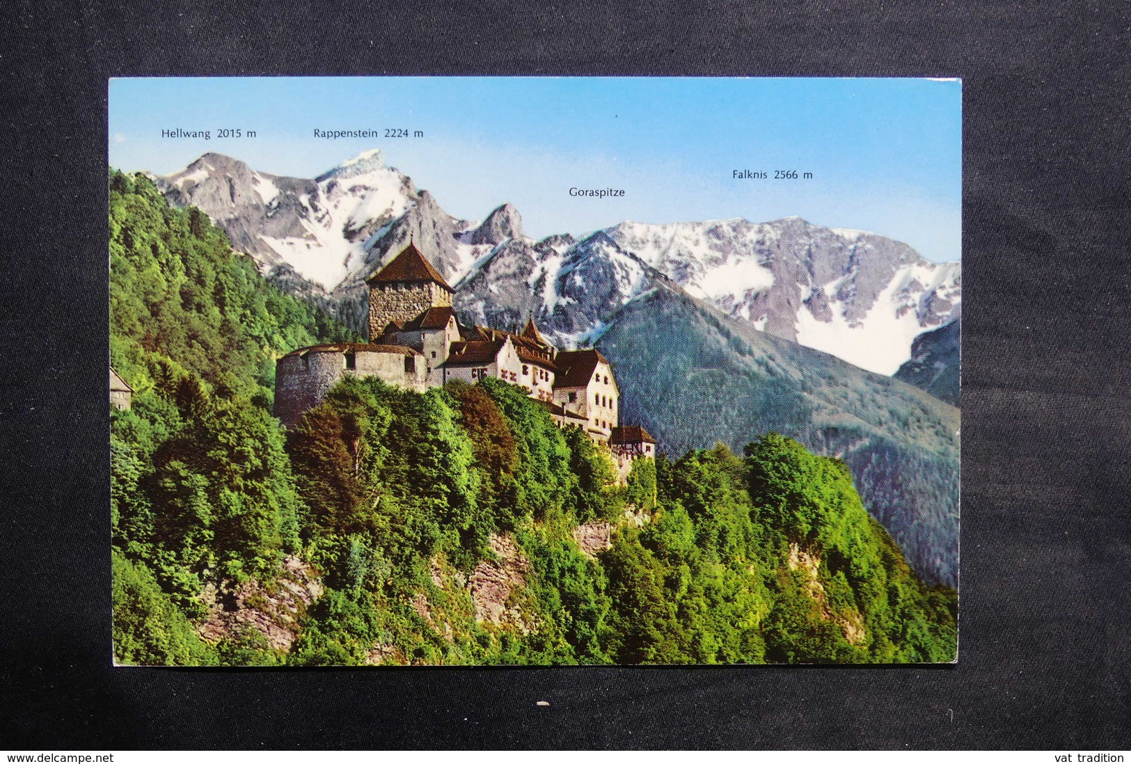 LIECHTENSTEIN - Cachet De Vaduz Sur Carte Postale En 1973 Pour Paris - L 35008 - Briefe U. Dokumente