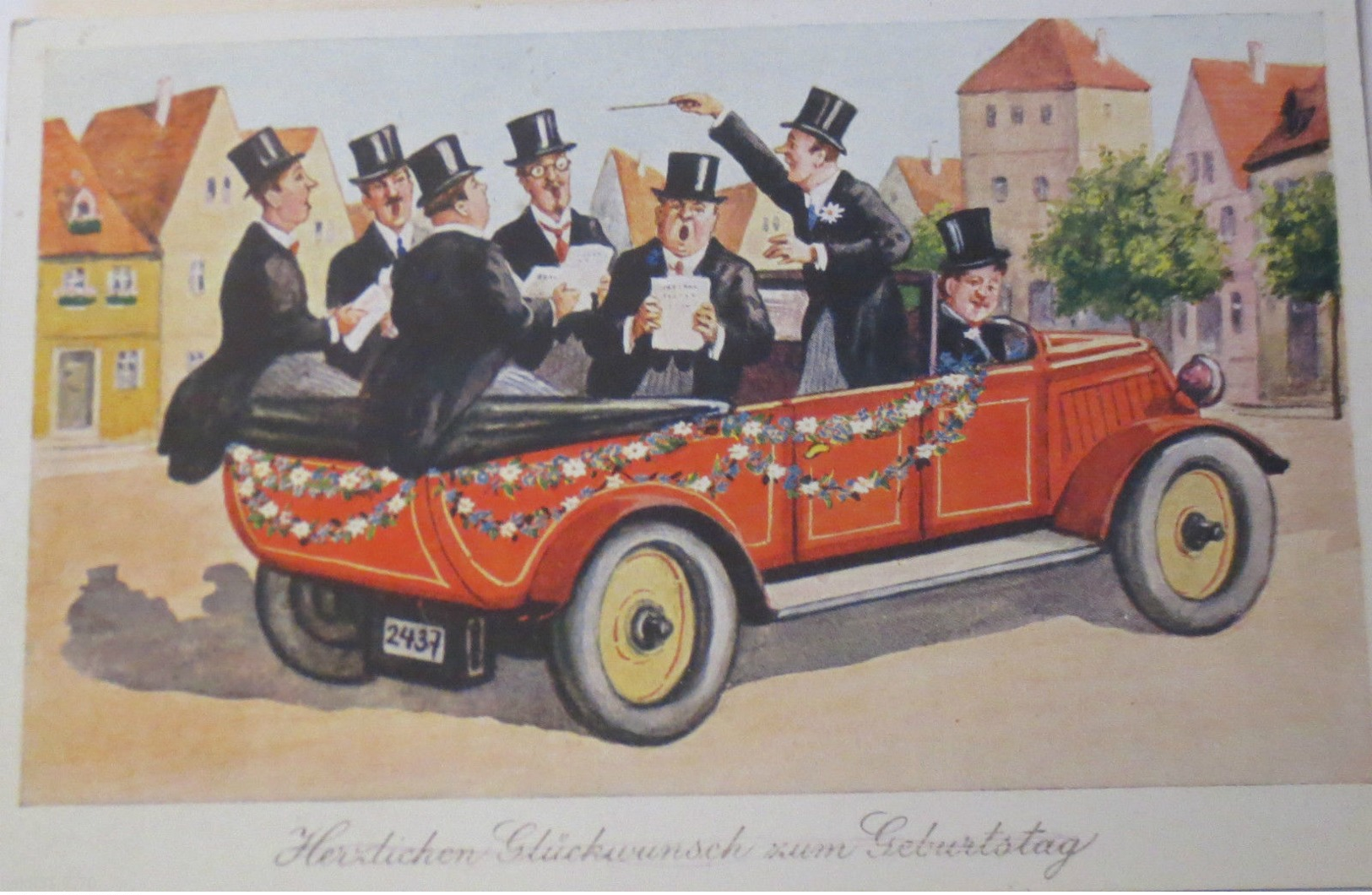 "Geburtstag, Auto, Männer, Chor" 1958 ♥  - Geburtstag