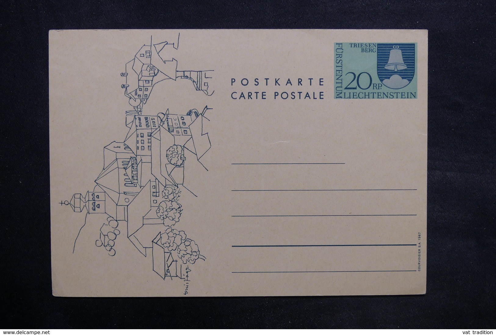 LIECHTENSTEIN - Entier Postal Illustré Non Circulé - L 35016 - Interi Postali