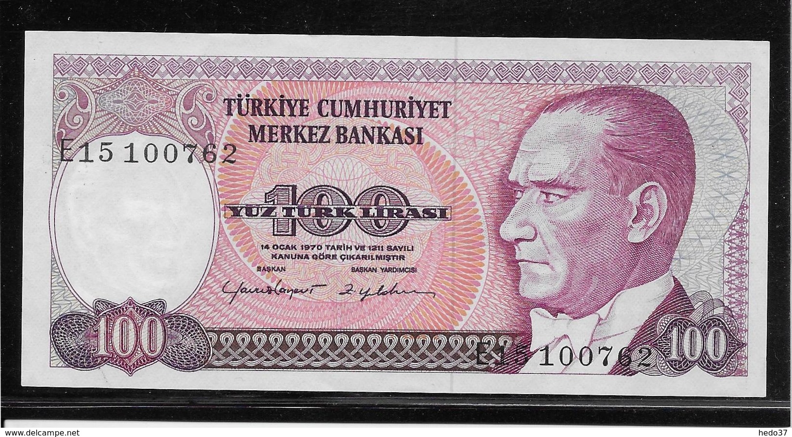 Turquie - 100 Lira - Pick N°194 - NEUF - Turquia