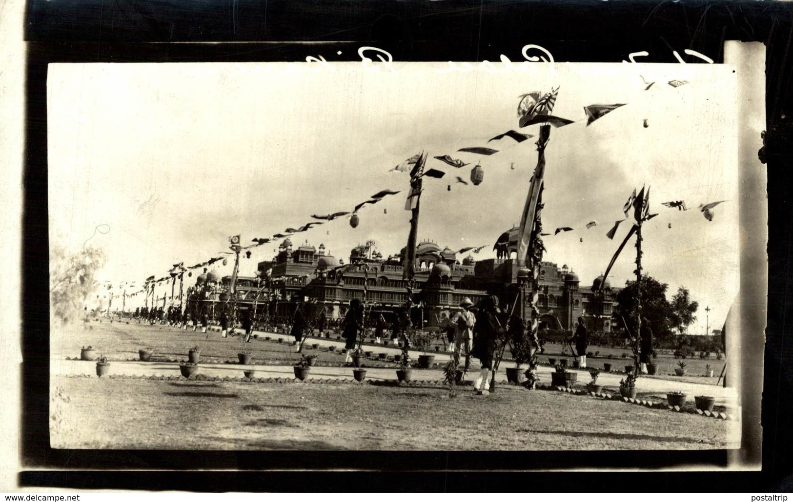 INDE INDIA NEW PALACE BIKANER +- 16* 11CM Fonds Victor FORBIN (1864-1947) - Lugares