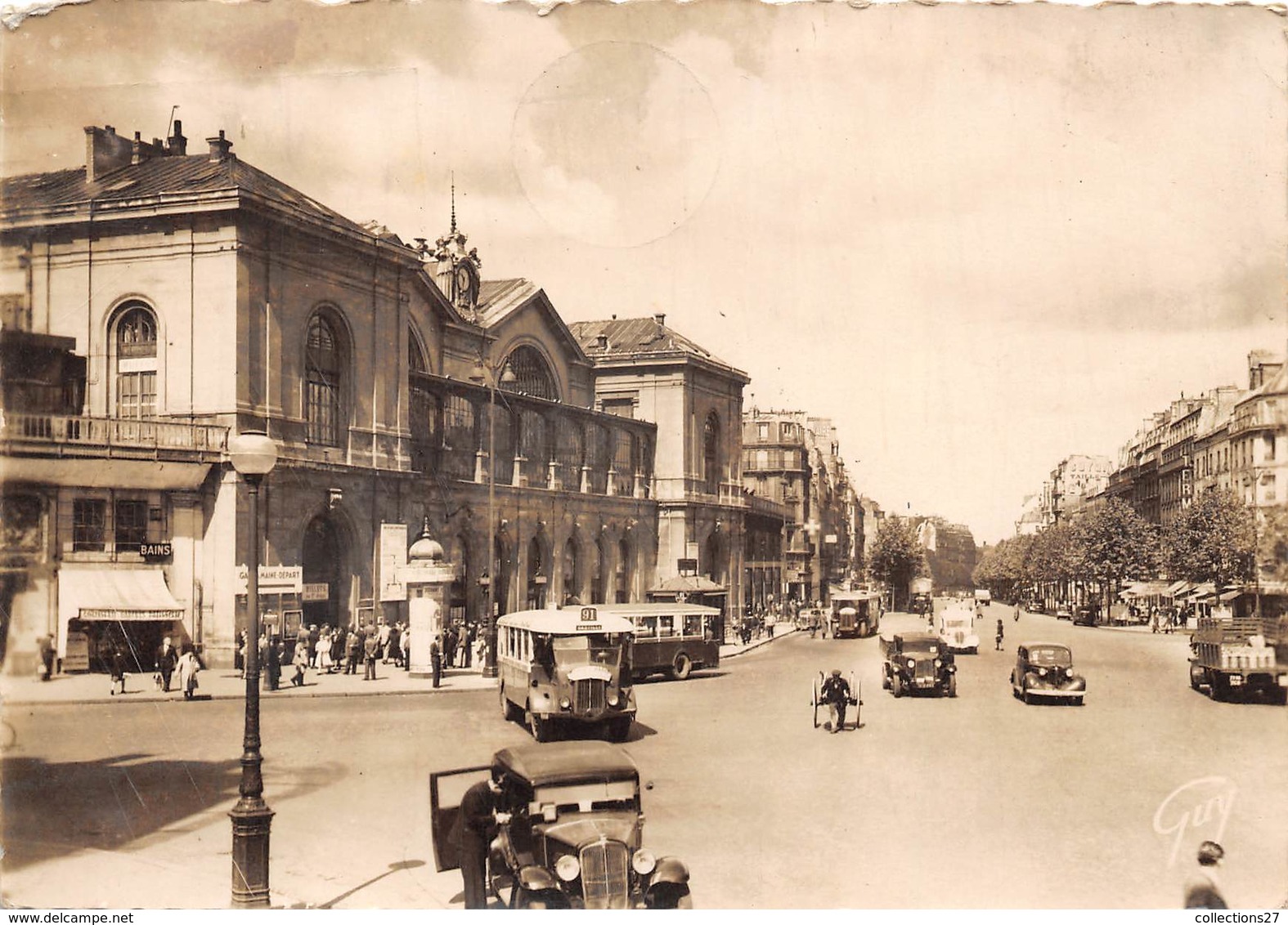 75015- GARE MONTPARNASSE , PLACE DE RENNES - Arrondissement: 15