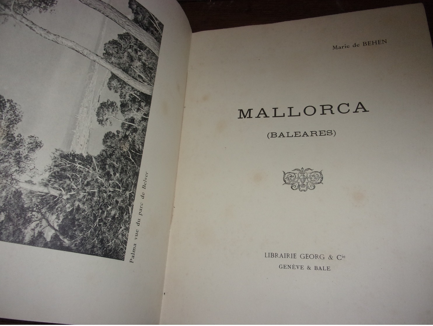 1910 MARIE DE BEHEN  MALLORCA  BALEARES SPAIN  RECIT VOYAGE NOMBREUSES PHOTOS ET CARTE - 1901-1940