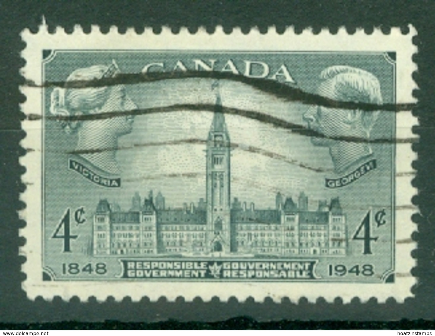 Canada: 1948   100 Years Of Responsible Government     Used - Oblitérés