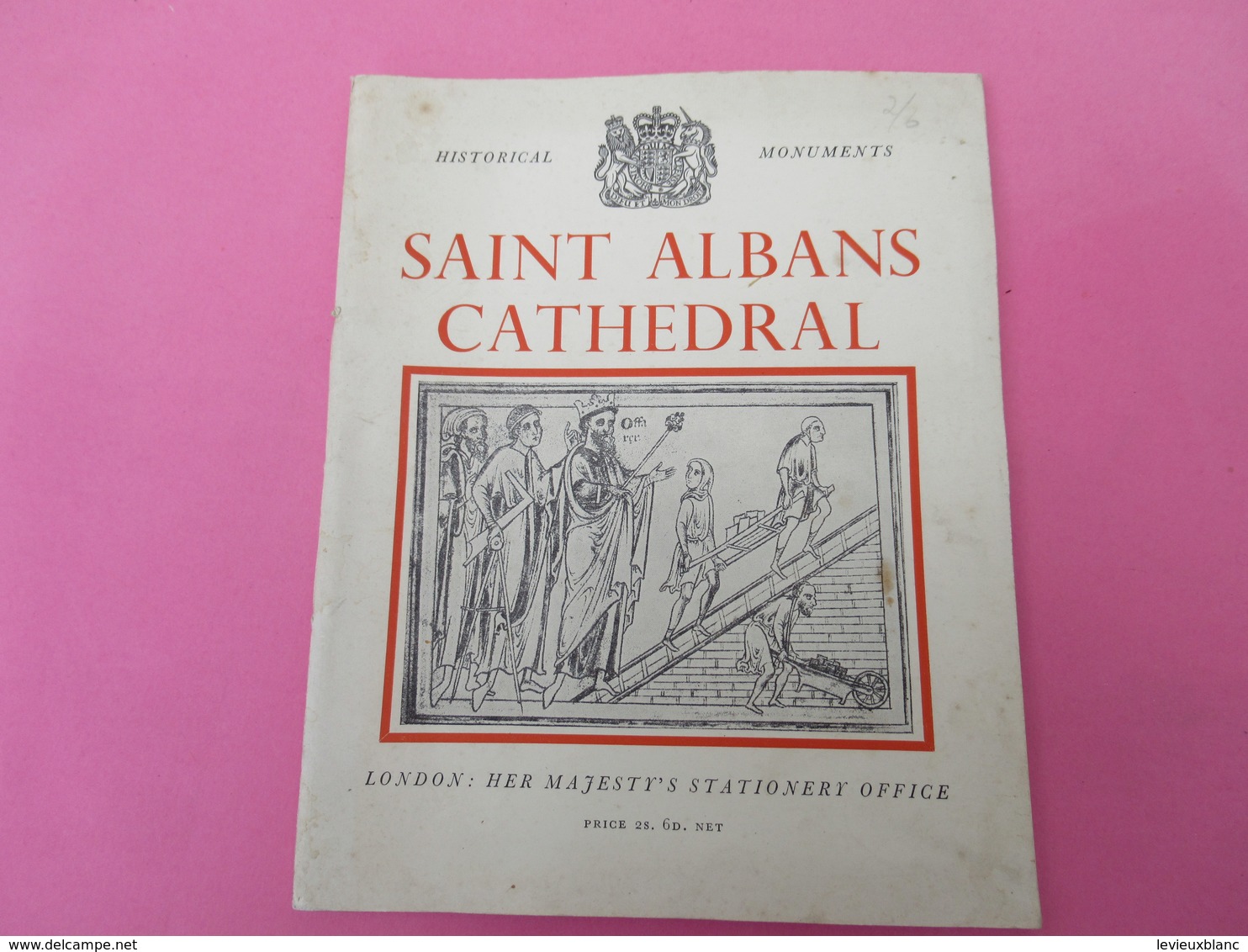 Guide/ANGLETERRE/ A Guide To SAINT ALBANS CATHEDRAL/London Her Majesty's Stationery Office/1956     PGC339 - Tourism Brochures