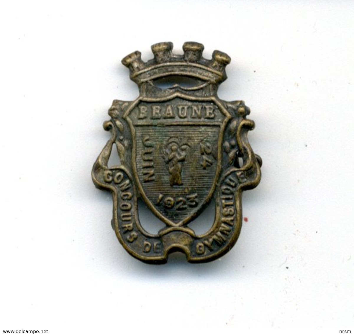 Broche - Insigne / BEAUNE / Concours De Gymnastique Du 24 Juin 1923 - Gymnastiek