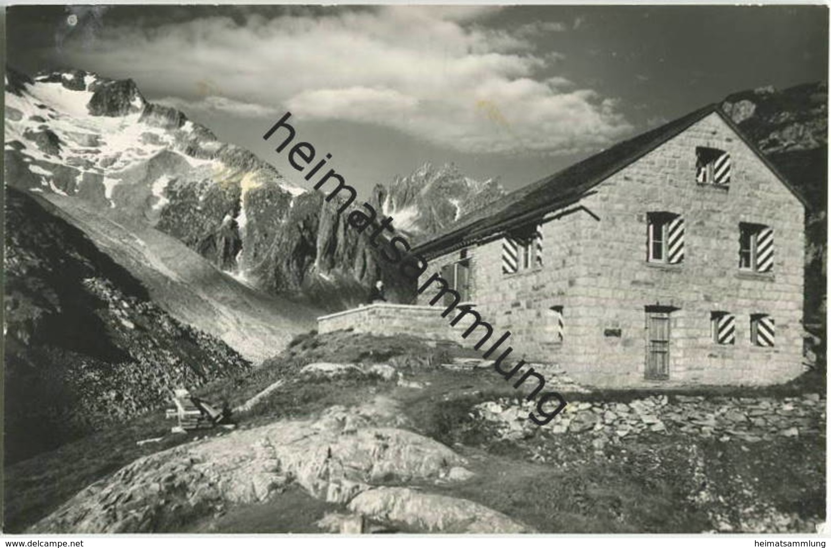 Sedrun - Etzli-Hütte SAC - Foto-AK - Verlag Oetiker Männedorf Gel. 1966 - Autres & Non Classés