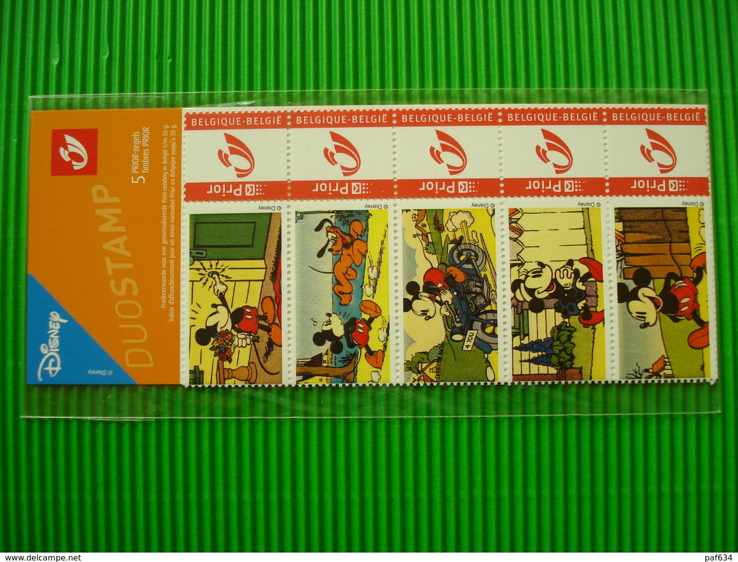 Postzegelboekje Duostamps**Mickey**postfris** - Unclassified